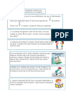 Repaso de Fracciones