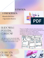 Cukry Proste-Glukoza I Fruktoza