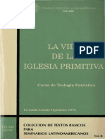 FIGUEREIDO, A., La Vida de La Iglesia Primitiva. Curso de Teología Patrística. CELAM, 1991