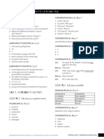 Welcome Unit: Startup Level 5 Student Book Answer Key