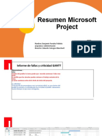 Resumen Microsoft Project