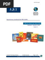 Asynchronous Javascript and XML (Ajax) : White Paper by Java Coe