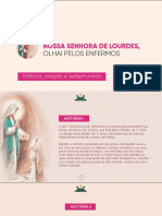 Nossa Senhora de Lourdes Olhai Pelos Enfermos