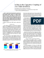 Effect of Substrate Bias in The Capacitive Coupling of SOI UTBB MOSFETs