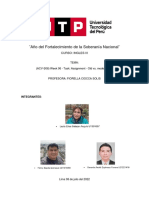 Fortalecimiento de la Soberanía Nacional - Asignación - Antiguo vs Moderno (PA