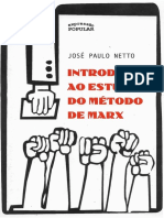 Introdução Ao Estudo Do Método de Marx by José Paulo Netto