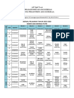 Contoh Jadwal Madin