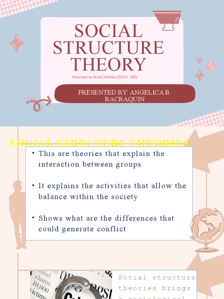 Social Structure Theory PDF Émile Durkheim Science