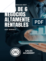 6 Negocios Altamente Rentables