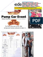 Pump Car Event: The Theme of The Event Was The 1960s