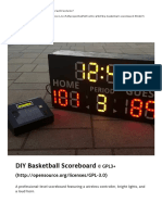 DIY Basketball Scoreboard - Arduino Project Hub