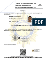 Antecedente Policial