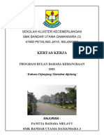 Kertas Kerja Bulan Bahasa Kebangsaan 2021