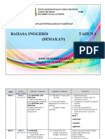 Bahasa Inggeris Tahun 1 (Semakan)