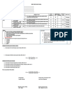 Format Kisi-Kisi & Soal 2022