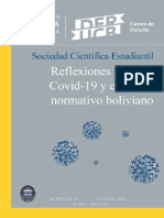 Reflexiones Sobre El COVID-19 y El Marco Normativo Boliviano (SCED) - Compressed