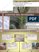 Agentes Del Deterioro en Arquitectura