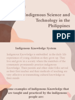 Indigenous Science and Technology in The Philippines