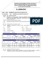 Relatorio de Avaliacao 2005