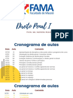 Direito Penal I - Lei Penal em Branco Até Imunidades