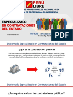 Modulo I - Disposiciones Generales - Sesión I