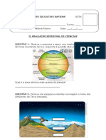 3ano Avaliaçao Ciencias Colorida