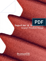 Superline & Implantium: Surgical / Prosthesis Manual