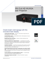 Powerlite L735U Full HD Wuxga Long-Throw Laser Projector: Create Bright, Bold Signage With This Innovative Laser Display