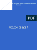 Producción de rayos X
