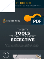 The Top 20 Apps, Sites or Services Pastors Need To Know: The Pastor'S Toolbox