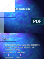 Kuliah Ke - 4 Desinfeksi