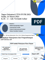 Tugas Orientasi CPNS PUPR 2021 Senin, 14 Maret 2021 K.36 - 2 - Ade Novianti Azhar