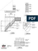 Plan Railing Detail: Phase 1 (Front Stair)
