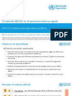 WHO Clinical Management Initial Approach Module 5 Part 4 ES