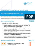 WHO Clinical Management Initial Approach Module 5 Part 3 ES