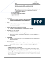 Estructura Del Boletín Informativo