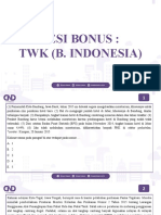 Sesi Bonus: TWK (B. Indonesia)