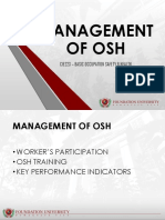 Management of Osh