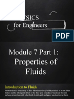 M10 - Properties of Fluids