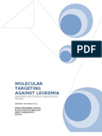 Project on Molecular Targeting Against Leukemia