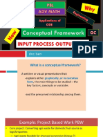 Industrial Engg ADV MATH PBL Concept Framework PDF