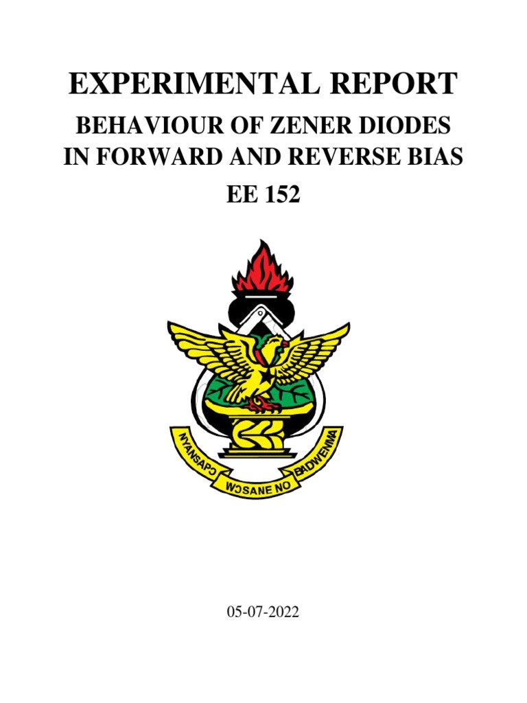 Characterizing the Forward and Reverse Bias Behavior of Zener Diodes