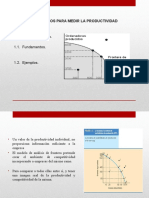 Modelos para medir la productividad: Frontera