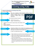 Course in Financial Accounting Using Tally