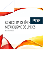 1.8 Estructura de Lipidos y Metabolismo de Lipidos
