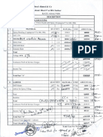 Rate Analysis For Academic Block-V