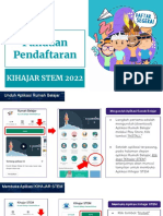 Panduan Pendaftaran Kihajar STEM 2022