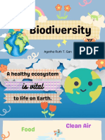 Biodiversity: Agatha Ruth T. Gan