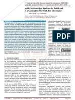 Use of Geographic Information Systems To Build and Management A Geometric Network For Electricity