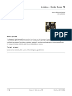 Arduino® Nicla Sense ME: Description